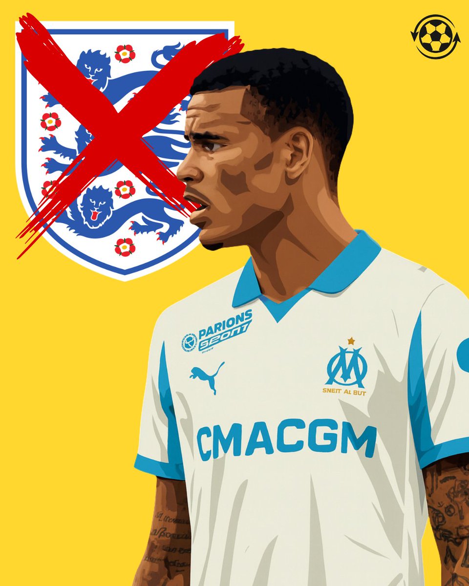 🚨 𝗕𝗥𝗘𝗔𝗞𝗜𝗡𝗚: Mason Greenwood will NOT be considered for England selection by Thomas Tuchel despite his form for Marseille.

Jamaica are pushing to call him up — and he now holds a Jamaican passport, making him fully eligible. 🇯🇲📄

However, several Jamaica players have