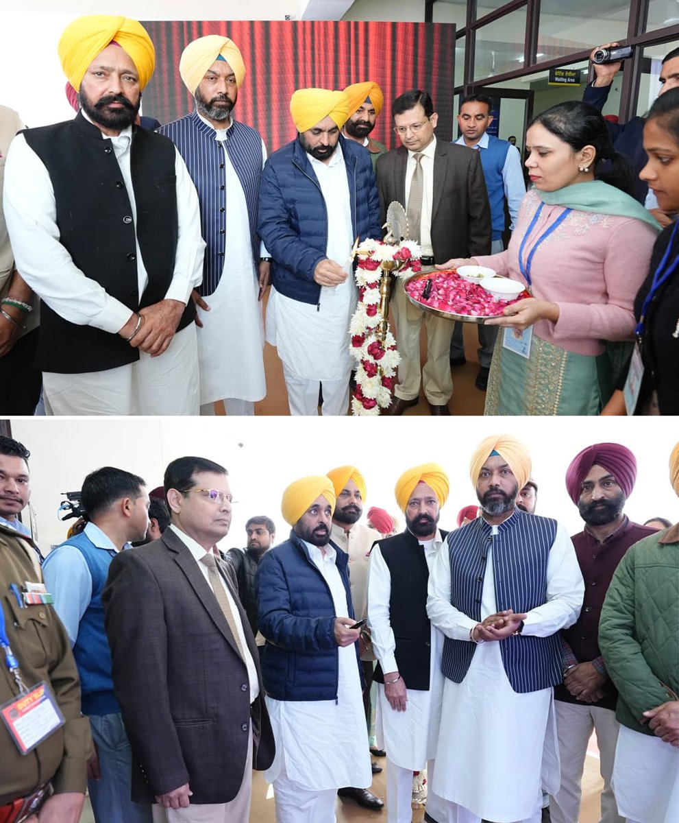 BhagwantMann's tweet image. ਅੱਜ ਪਵਿੱਤਰ ਧਰਤੀ ਸ੍ਰੀ ਫ਼ਤਿਹਗੜ੍ਹ ਸਾਹਿਬ ਦੇ ਤਹਿਸੀਲ ਕੰਪਲੈਕਸ ਵਿਖੇ Easy Registry ਦੀ ਸ਼ੁਰੂਆਤ ਕੀਤੀ।

ਹੁਣ ਲੋਕਾਂ ਨੂੰ ਜਾਇਦਾਦ ਰਜਿਸਟ੍ਰੇਸ਼ਨ ਨਾਲ ਸੰਬੰਧਿਤ ਸਾਰੀਆਂ ਸੇਵਾਵਾਂ ਨਿਰਧਾਰਤ ਸਮੇਂ ਦੇ ਅੰਦਰ-ਅੰਦਰ ਮਿਲਣਗੀਆਂ। ਜਿਸ ਨਾਲ ਲੋਕਾਂ ਦੀਆਂ ਖੱਜਲ-ਖ਼ੁਆਰੀਆਂ ਖ਼ਤਮ ਹੋਣਗੀਆਂ ਅਤੇ ਕੰਮ ਪਾਰਦਰਸ਼ੀ ਤਰੀਕੇ ਨਾਲ ਹੋਣਗੇ। ਲੋਕ ਹੁਣ ਆਪਣੀ…