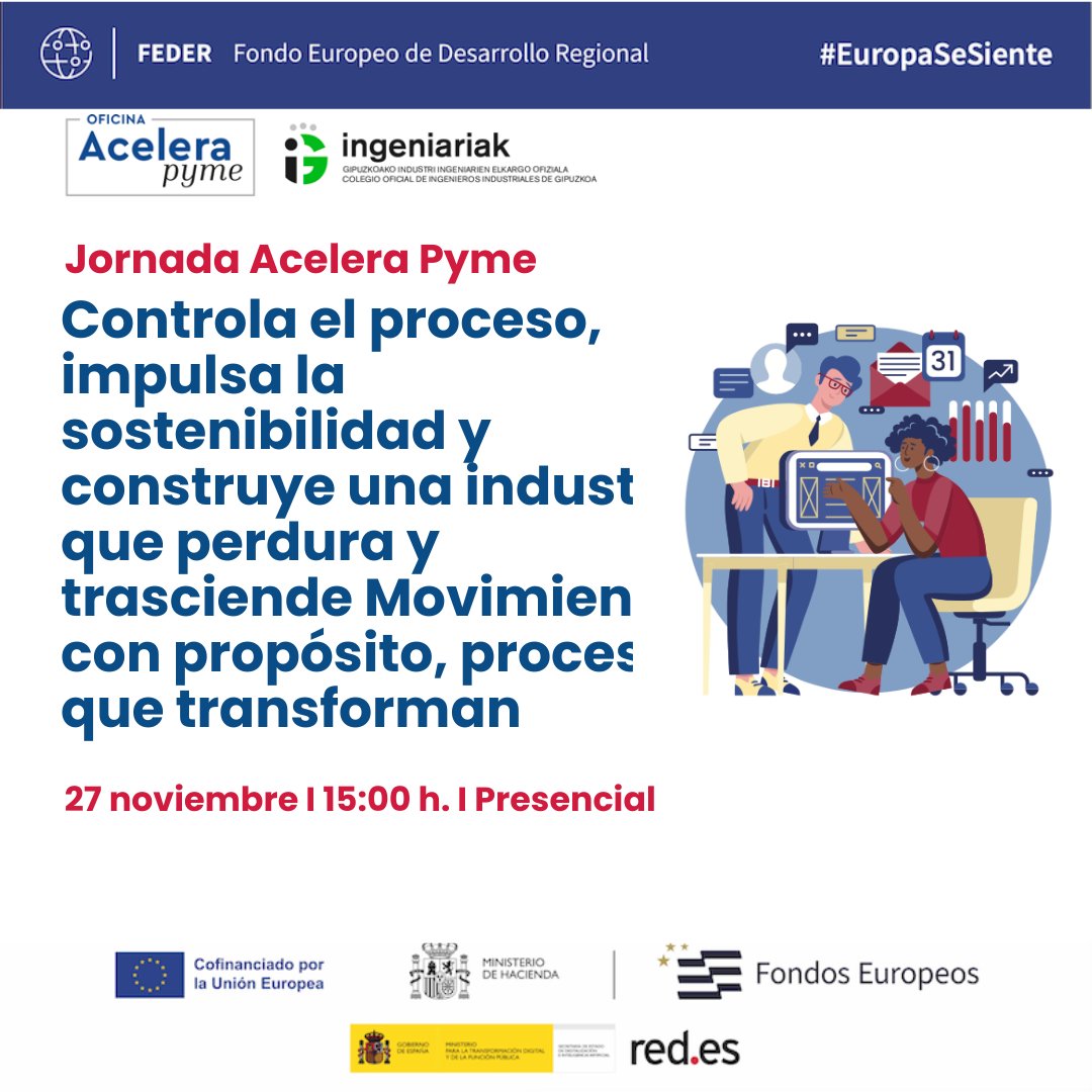 IngeniariakI's tweet image. Apúntate a la jornada donde descubrirás cómo la #tecnología industrial, #robótica y la #mecatrónica están transformando la manera en que estudiantes, docentes y profesionales se preparan para los nuevos retos del sector. ¡Hoy 27 de noviembre! bit.ly/4pA8IUX @Acelerapyme