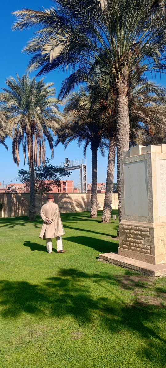 MatrawyWalid's tweet image. Today's visit by Mr. Simon from Ireland to the Tel El Kebir War Memorial Cemetery @CWGC @AAPAComms @SiJFletch @Ahmed_AAalSayed