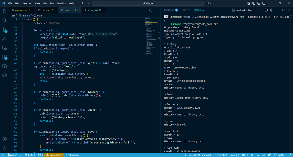 eazicoder's tweet image. today, I took that bold step:
I built something before I even felt ready.

just shipped my very first Rust project, which happens to be my first ever coding project to GitHub.

this marks the start of something bigger for me&amp;gt;&amp;gt;

GitHub repo: github.com/EaziCoder/rust…

#BuildInPublic