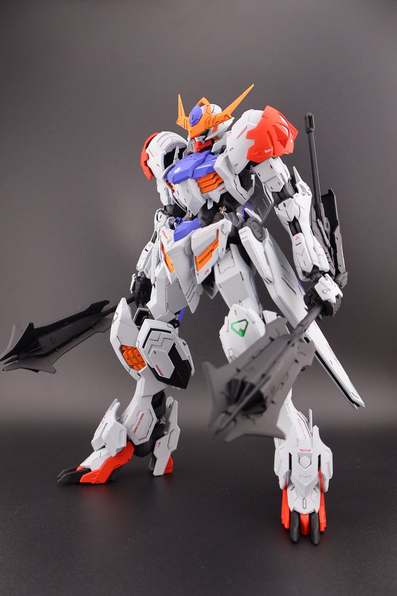 MGガンダムバルバトスルプス完成しました！ 本体にほとんど手を加えず