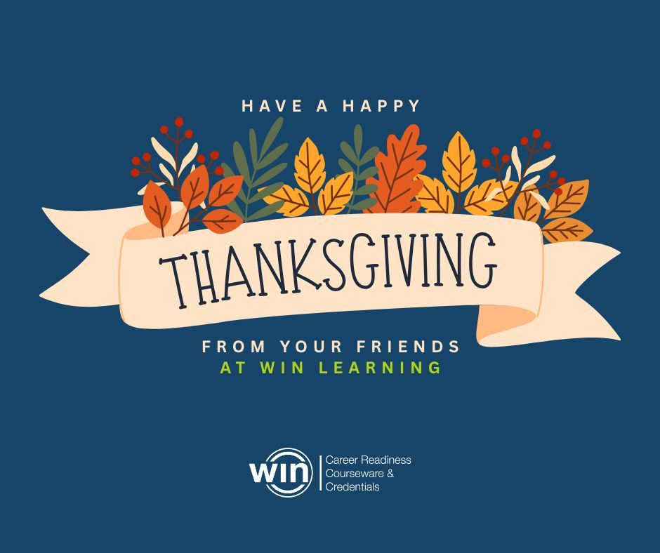 WINLearning_'s tweet image. Happy Thanksgiving!