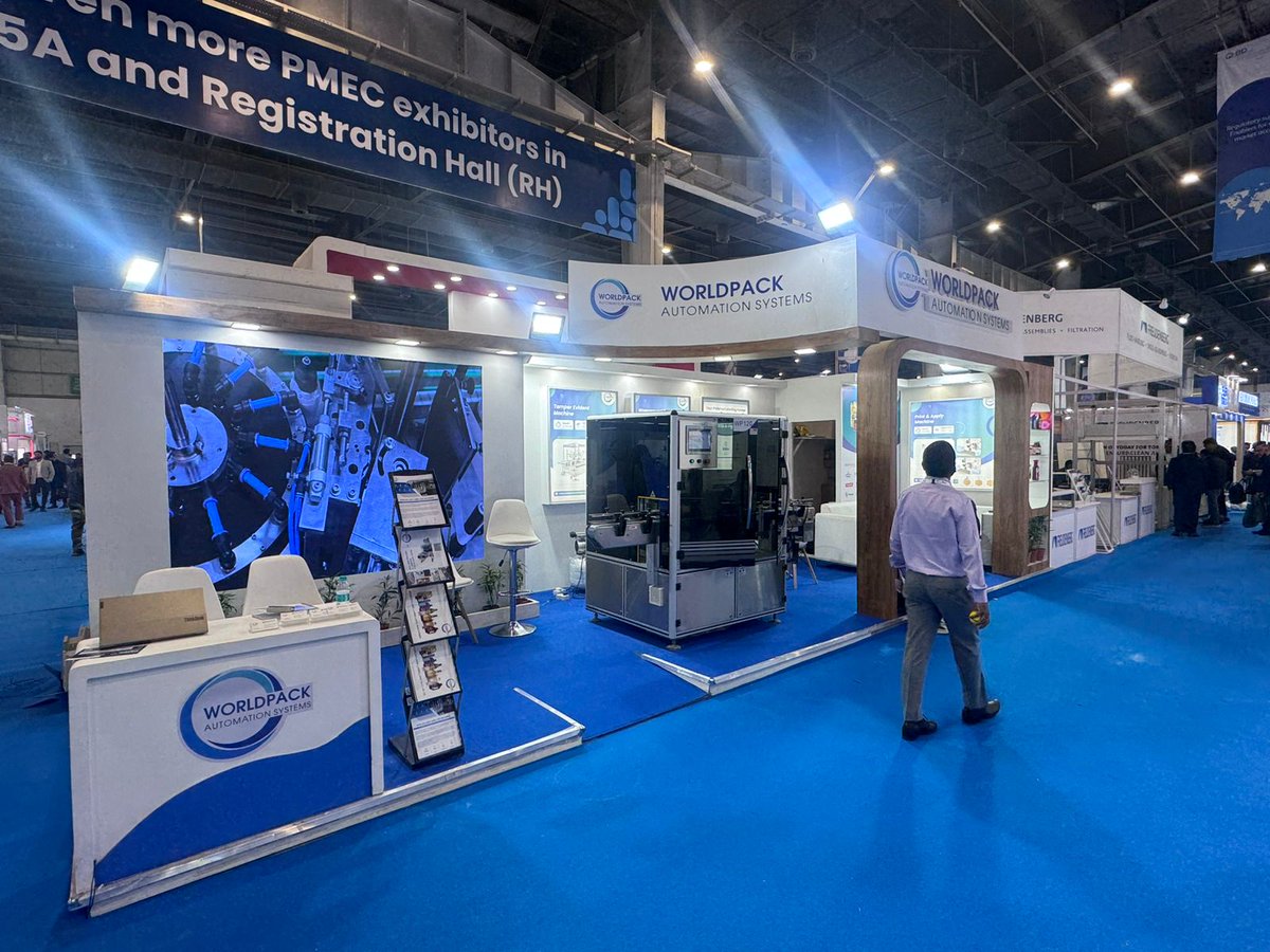Glimpses from all 3 days at CPHI &amp; PMEC India 2025!
A big thank you to all visitors, industry leaders &amp; partners who stopped by the Worldpack stall and explored our labeling automation solutions.
Your support inspires us!
#Worldpack #PMECIndia #CPHIIndia #LabelingAutomation