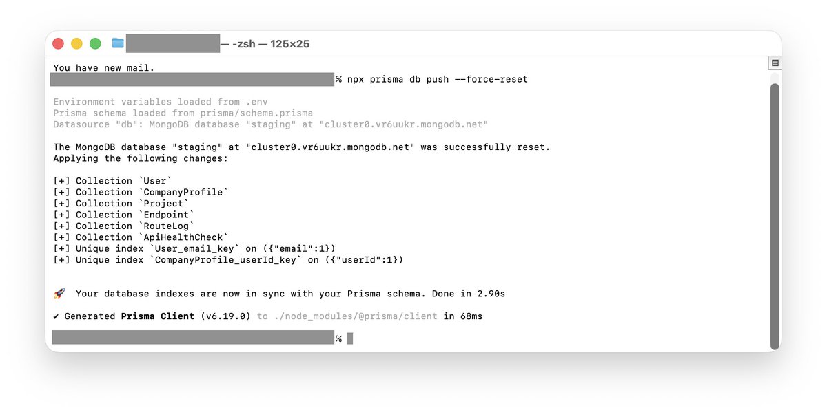 cletuskingdom's tweet image. It feels so good to have a command like npx prisma db push --force-reset; it gives the same vibe as #Laravel’s php artisan migrate:fresh.

Being able to flush, rebuild, and sync database models effortlessly with Prisma on #NextJS is just sweet.