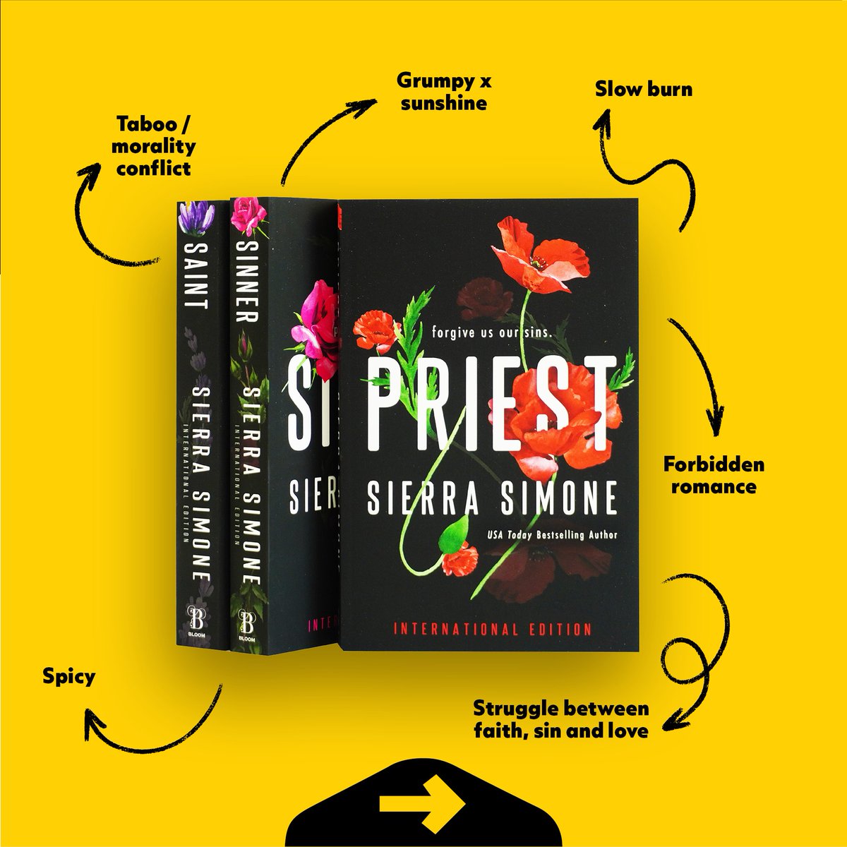 Books2DoorUK's tweet image. Forbidden, messy, intense…these dark romance books are unputdownable🔥🖤

For those who like their romance with a little chaos…these are the books your TBR will thank you for📚🖤

🛒SHOP NOW: books2door.com

#BlackFriday #Bookish #BookRecs #Books2Door