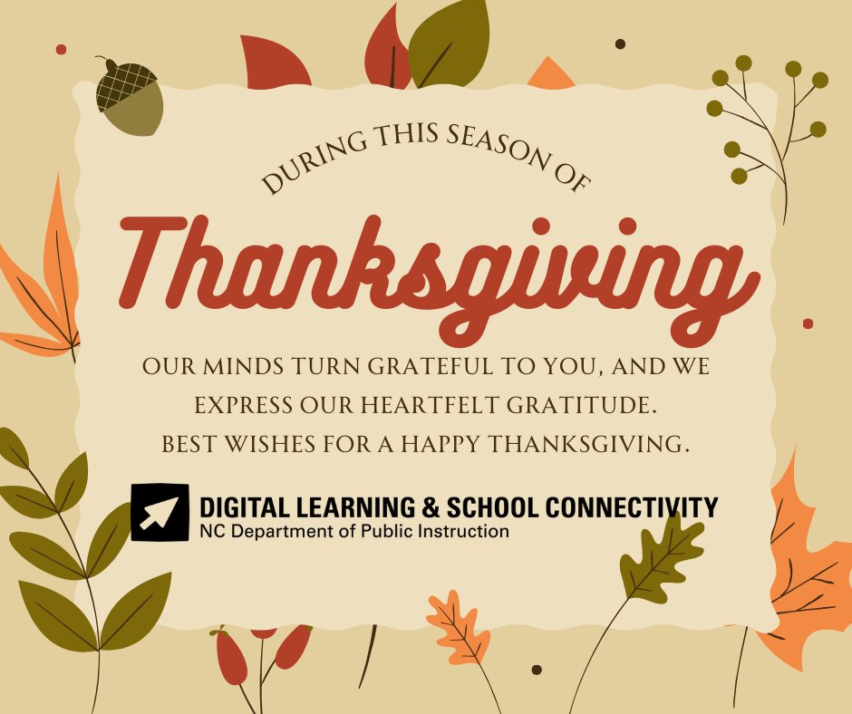 NCDPI DTL tweet media