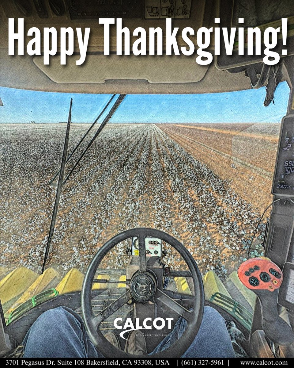 This Thanksgiving, we celebrate the heart of our cooperative—our members. 

Thank you for growing with Calcot. 

#Thanksgiving #CalcotCoop #CoopFamily