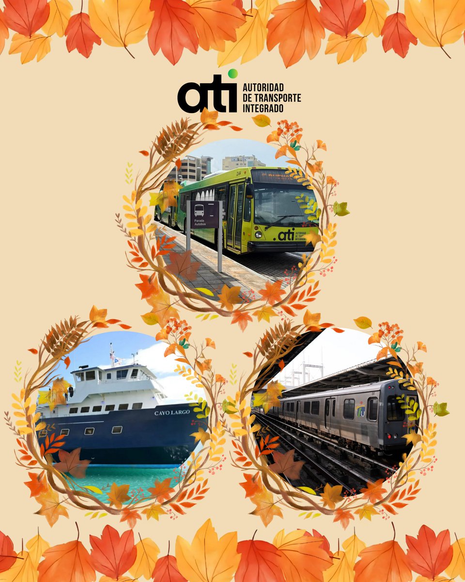 ATIDTOP's tweet image. En este Día de Acción de Gracias, celebramos el valor de la unión, la solidaridad y el servicio a nuestra gente. Que esta temporada nos inspire a seguir construyendo conexiones que acercan comunidades y mueven a Puerto Rico hacia adelante.