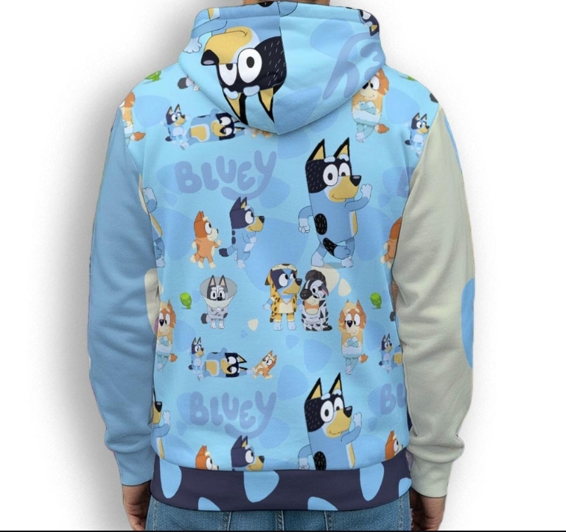 BazzCollie's tweet photo. Got a new Bluey hoodie ^_^ https://t.co/MDLqboW2eN