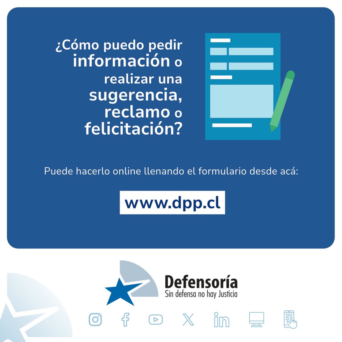 Defensoría Regional de Aysén tweet media