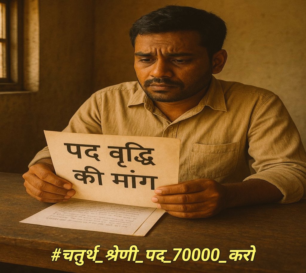 राजस्थान चतुर्थ श्रेणी भर्ती पद वृद्धि की मांग देश में ट्रेंड कर रही है...

भजनलाल सरकार को जल्द से जल्द पद वृद्धि करनी चाहिए...

कौन कौन लिख रहा है कमेंट करे RT करे...

#चतुर्थ_श्रेणी_पद_70K_करो

<a href="/RajCMO/">CMO Rajasthan</a>