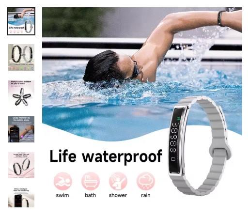 LisaFashionFit's tweet image. ⌚ Women’s Fashion Smart Bracelet
Heart Rate • Fitness Tracker • Waterproof
Stylish Sport Wristband for Men &amp;amp; Women

🔥 Save $9.63 — Shop Now
👉 Get it here - alli.pub/7ax1fx

#SmartBracelet 
#FitnessTracker 
#SmartBand 
#HealthMonitoring 
#TechDeals
