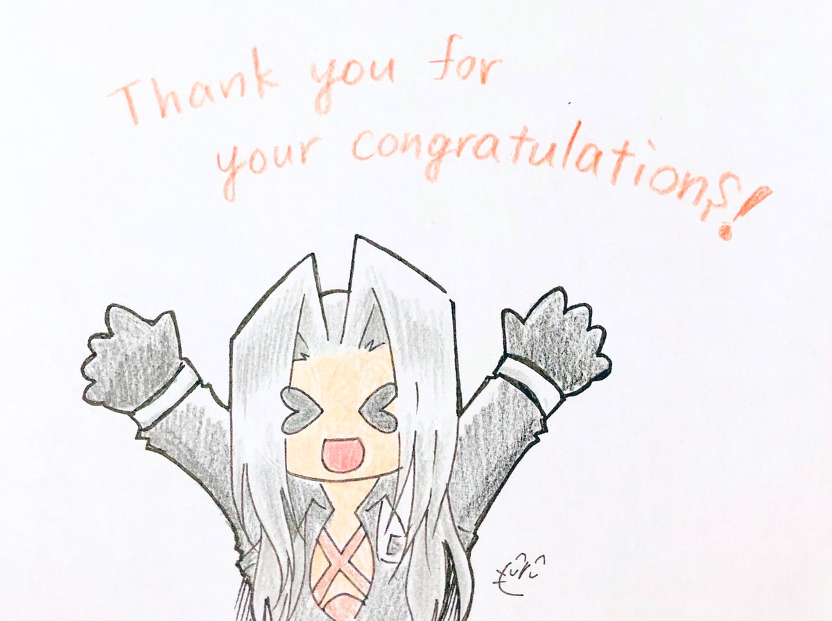 たくさんのお祝いのコメントありがとうございます♪
こちらにてお返事とさせてください✨