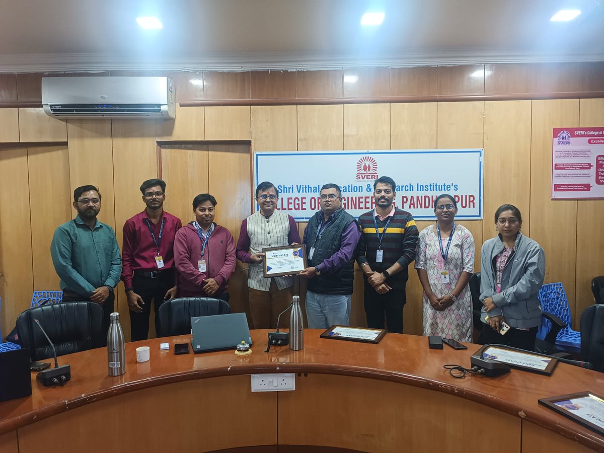 DesignTechSys's tweet image. Congrats to SVERI COE, Pandharpur, on becoming a @MathWorks Credentialed Institute!

Their campus-wide use of MATLAB &amp;amp; Simulink is building industry-ready engineers.

#MATLAB #Simulink #EngineeringEducation #MathWorksCredentialedInstitute #DesignTech #Takealeap