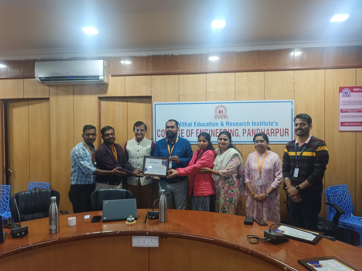 DesignTechSys's tweet image. Congrats to SVERI COE, Pandharpur, on becoming a @MathWorks Credentialed Institute!

Their campus-wide use of MATLAB &amp;amp; Simulink is building industry-ready engineers.

#MATLAB #Simulink #EngineeringEducation #MathWorksCredentialedInstitute #DesignTech #Takealeap