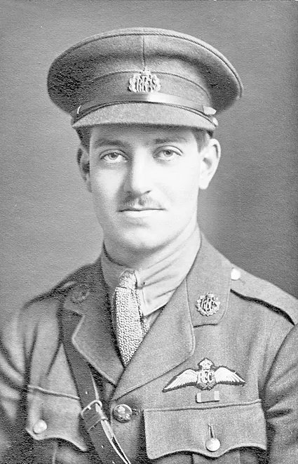 27 Nov 1916, flying solo in BE2c, 2nd Lt Ian Pyott, No. 36 Squadron RFC, shot down Zeppelin L34 over Castle Eden, Hartlepool, killing entire crew including her commander Max Dietrich, uncle of famous actress &amp; singer, Marlene. South African born Pyott awarded DSO for action. #WW1