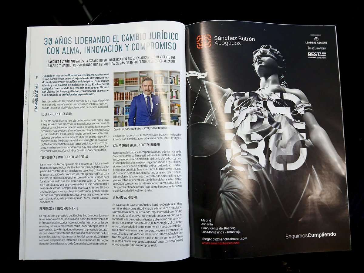 Nueva etapa en la <a href="/CEV_CV/">CEV</a> y el relevo generacional como un gran desafío de las empresas en el Foro Activos de <a href="/informacion_es/">INFORMACION.es</a>  celebrado en NOBO, donde se presentó además en exclusiva la Memoria Empresarial 2025, con destacada presencia de <a href="/SB_Abogados/">Sánchez Butrón Abogados</a>  y entrevista a nuestro CEO