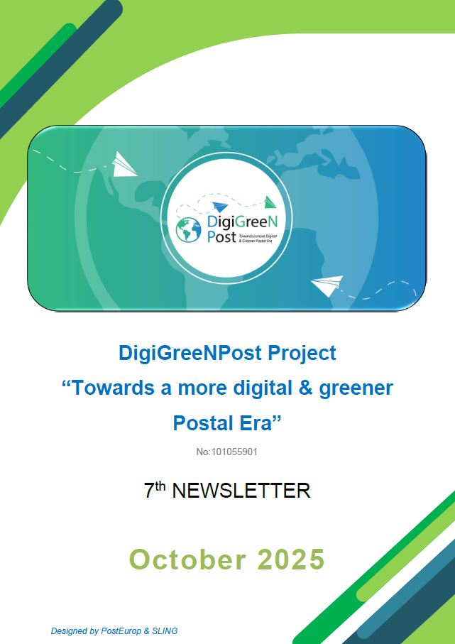 🚀 7th DigiGreeNPost Project newsletter OUT NOW!
Spotlights EVBB Fair, micro-credentials roundtable, events in RO/IE/BRU, final conference - driving green/digital skills for 1.8M+ postal workers EU-wide. 
Read the full newsletter on our website: lnkd.in/dJKFmWSU