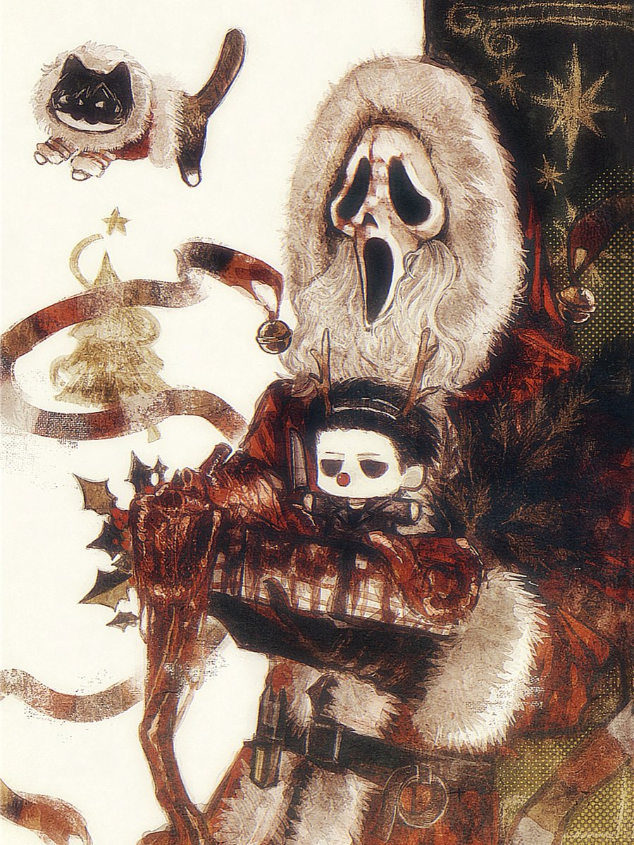 #dbdfanart #Ghostface 
🎄🔪