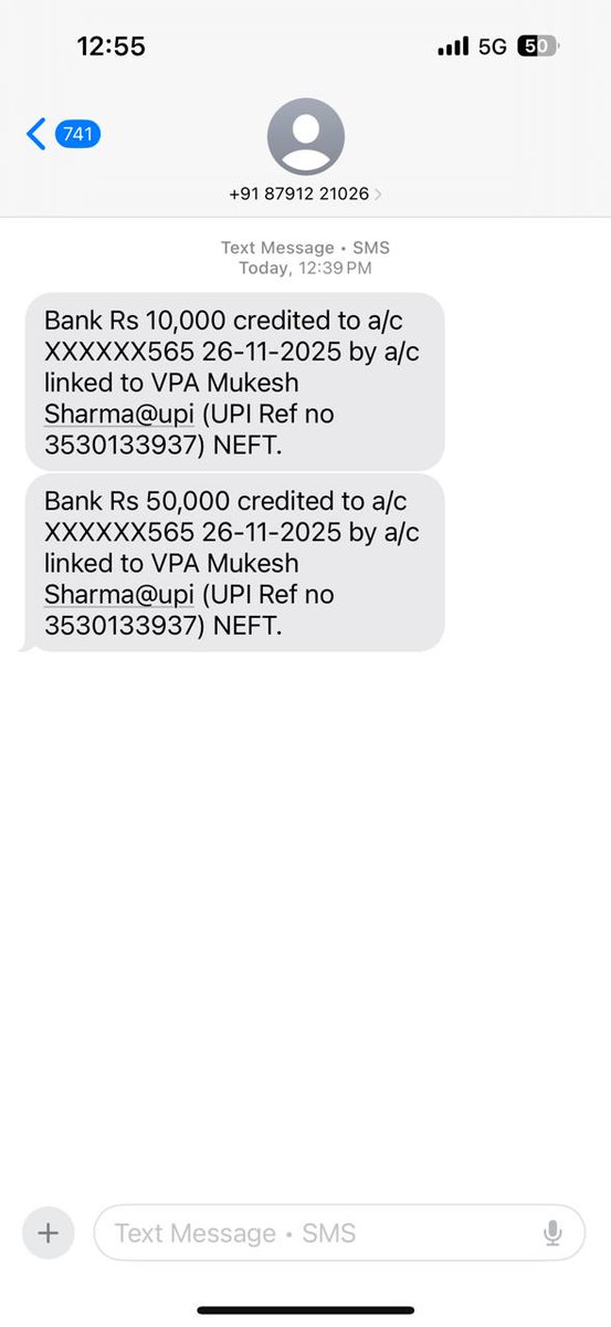 pbbaboo's tweet photo. @Cyberdost 
Please immediately block this fraud mobile number having name Mr Mukesh Sharma 8791221026 and another mobile number 8191896522 names Raj bahadur https://t.co/d3B9HNmE3H