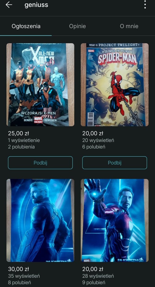 groovypulpo's tweet image. kochani zapraszam na mój #vinted 🙏🏼

w tym miesiącu było u mnie trochę ciężko z pracą 🥺 może akurat komuś coś wpadnie w oko - mam kilka książek, ubrań, dodatków i nawet plakaty - wszystko po taniości 

#twitteroweksiążkary #tweetme 
vinted.pl/member/9183357…