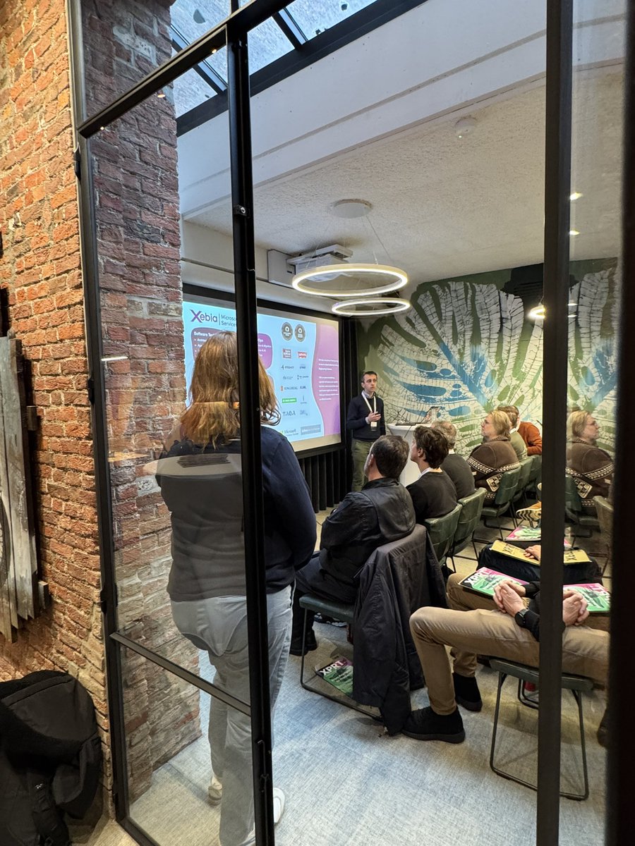 eliostruyf's tweet image. From #AzureDevOps to #GitHub: Migrate. Integrate. Accelerate., hosted at @Xebia Belgium