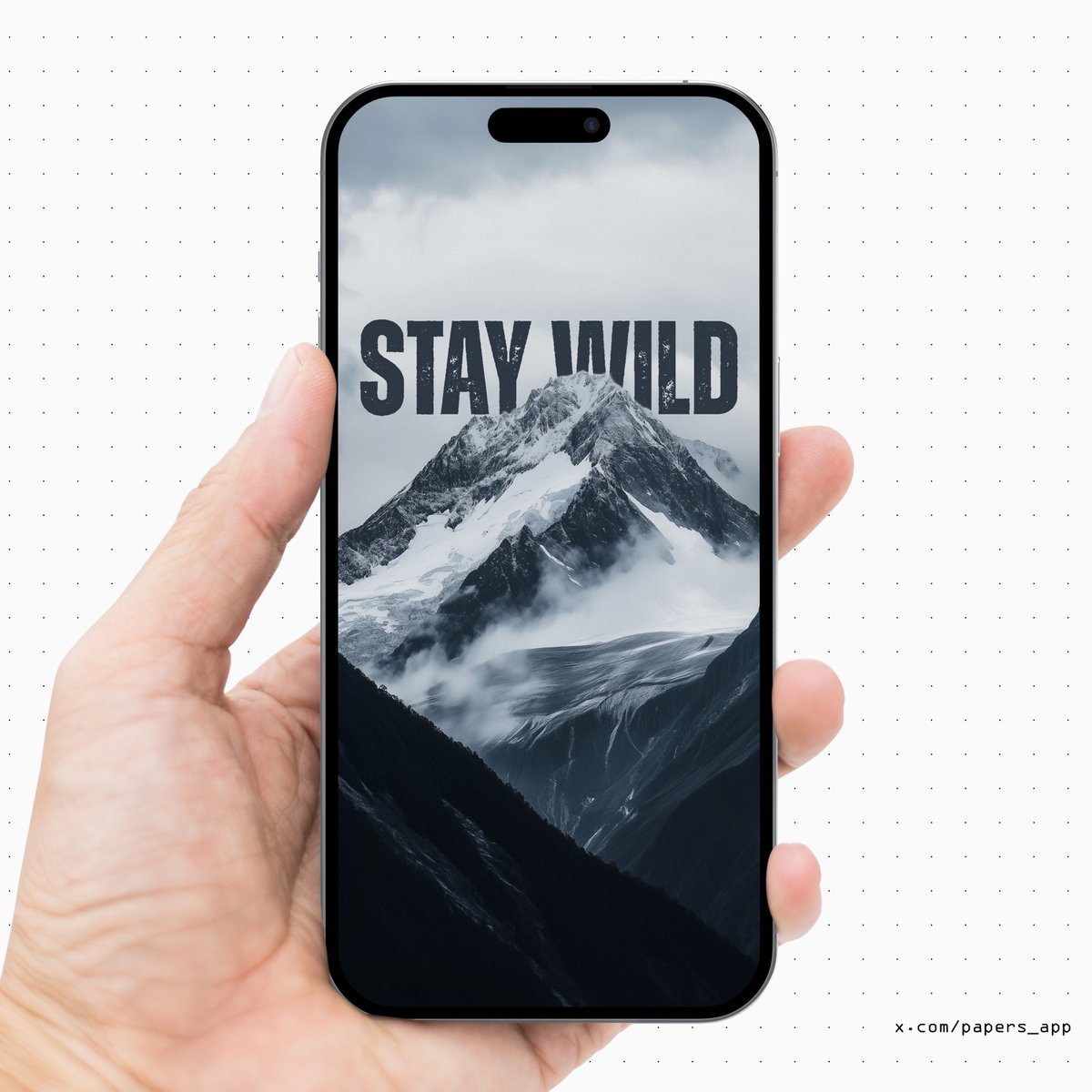 Papers_app's tweet image. Stay Wild 😍