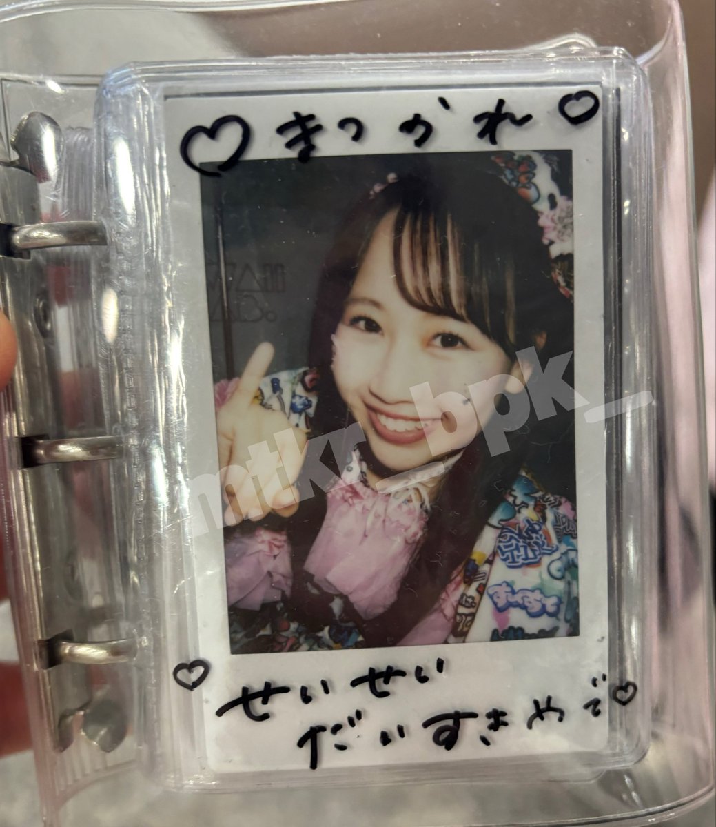 松本かれん チェキ 生誕 チェキ1 松本かれん生誕祭2023 ラッフル チェキ - メルカリ