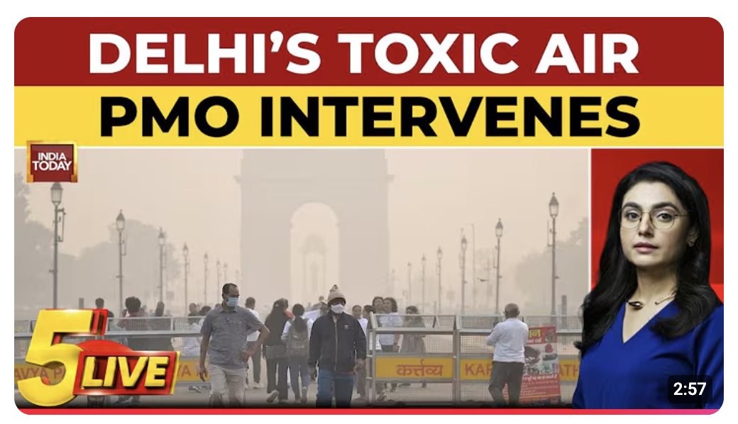 NirajPant2's tweet image. Modi, polluted with Hindutva &amp;amp; Hijacking of the Election Commission, is now affected by Delhi Pollution despite using an air purifier, joins the Delhi Govt in dealing with Delhi Pollution!
I expect his performance to be as disastrous as that of the Delhi Chief Minister!