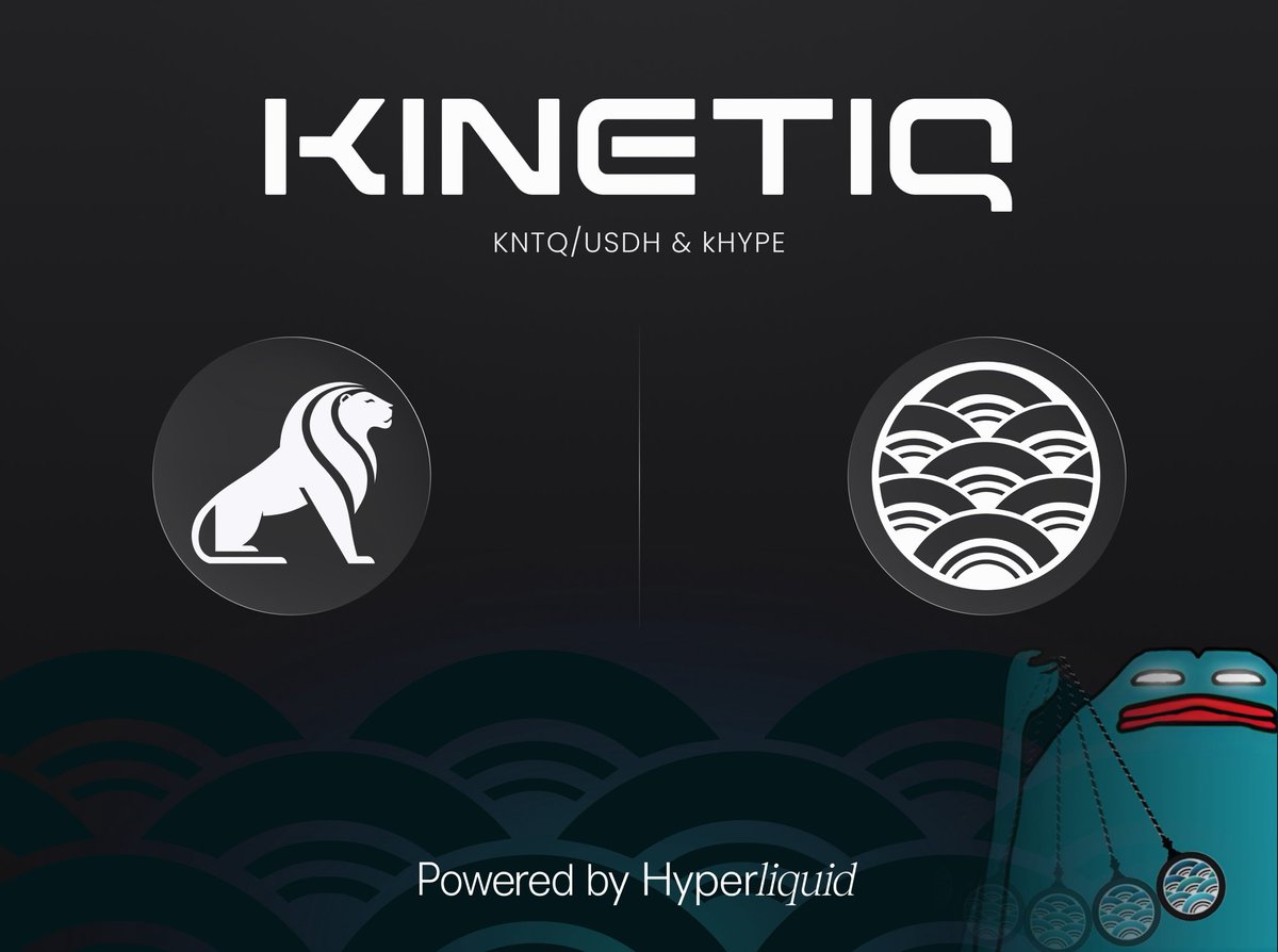 Heavily Kinetiq-coded day today!
 
Excited to support <a href="/kinetiq_xyz/">Kinetiq</a> and <a href="/nativemarkets/">Native Markets</a> as kHYPE, KNTQ, and USDH markets make their way into Dexari.

You can now trade KNTQ/USDH on Dexari.