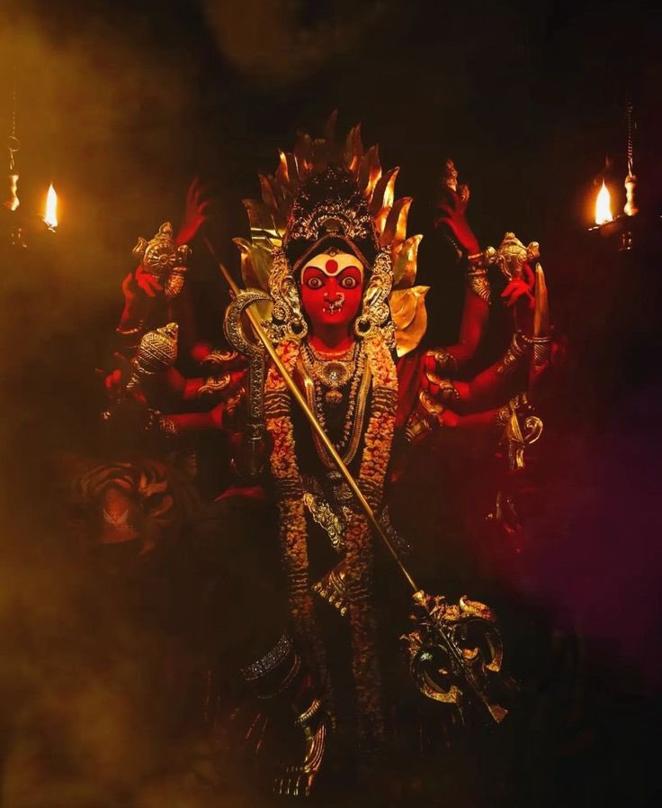 If you are going through Rahu dasha and facing any difficulties , offer red flowers to Kali Maa on Wednesdays