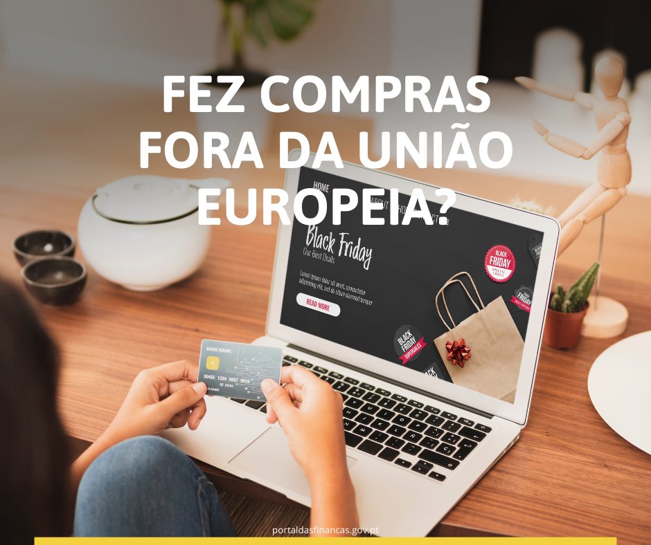 Fez uma compra num site fora da UE?

Saiba que todas as encomendas vindas de países de fora da União Europeia pagam IVA e passam por processos aduaneiros, seja qual for o valor.
Se está à espera de uma encomenda, verifique o estado da mesma em: aduaneiro.portaldasfinancas.gov.pt/jsp/main.jsp?b…