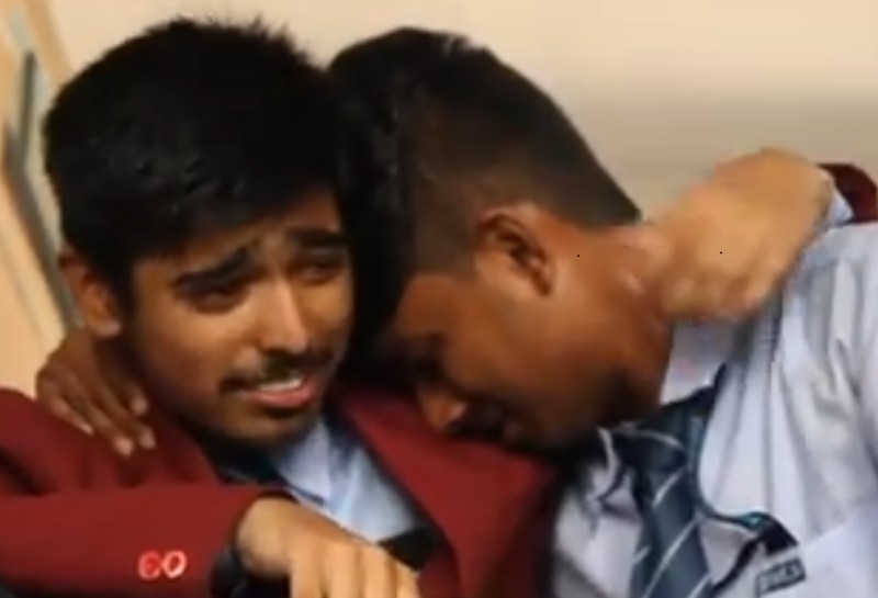 Me and my friend after using ai for coding out a critical feature