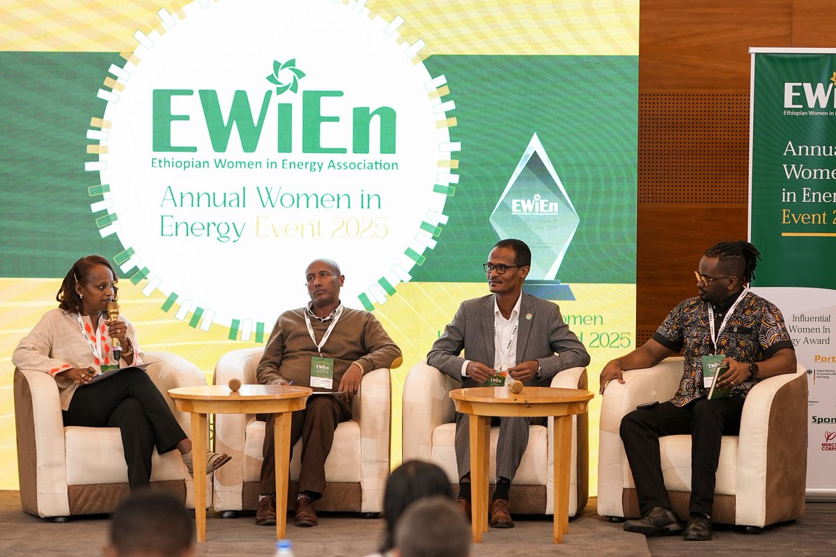 Spectacle_Event's tweet photo. 🔥 THE ANNUAL WOMEN IN ENERGY EVENT 2025 🔥
Celebrating the pioneers and leaders shaping Ethiopia’s energy future.
Honoring the women whose impact, innovation, and influence continue to power progress. ⚡️💛

#WomenInEnergy #EWien #EnergyLeadership #WomenEmpowerment #EnergySector https://t.co/4wFFuHOSHr