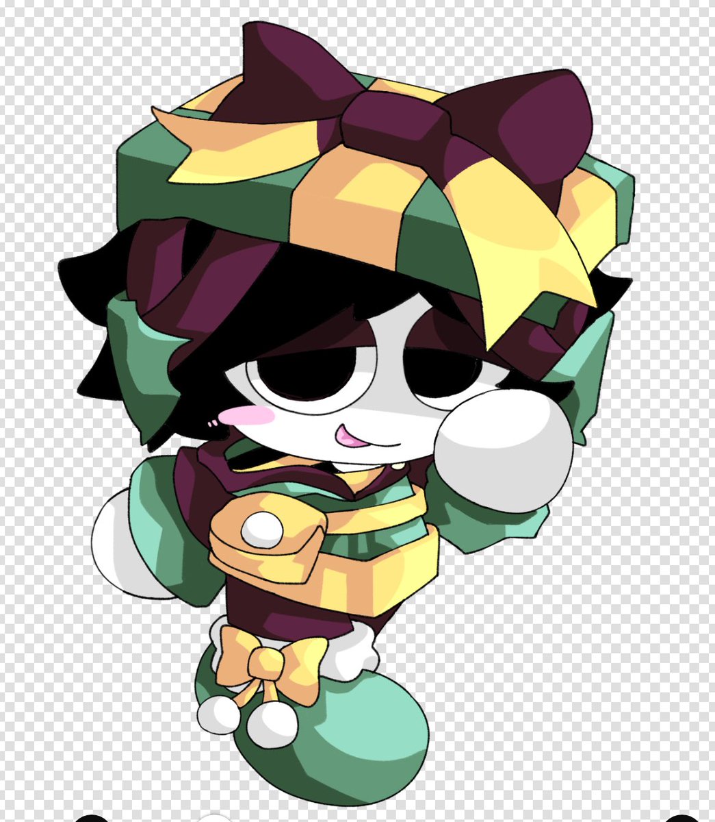 ポップアート 緑色背景 黒いキャラクター ポップアート 緑色背景 黒いキャラクター SHOW BY ROCK!!｜【限定商品