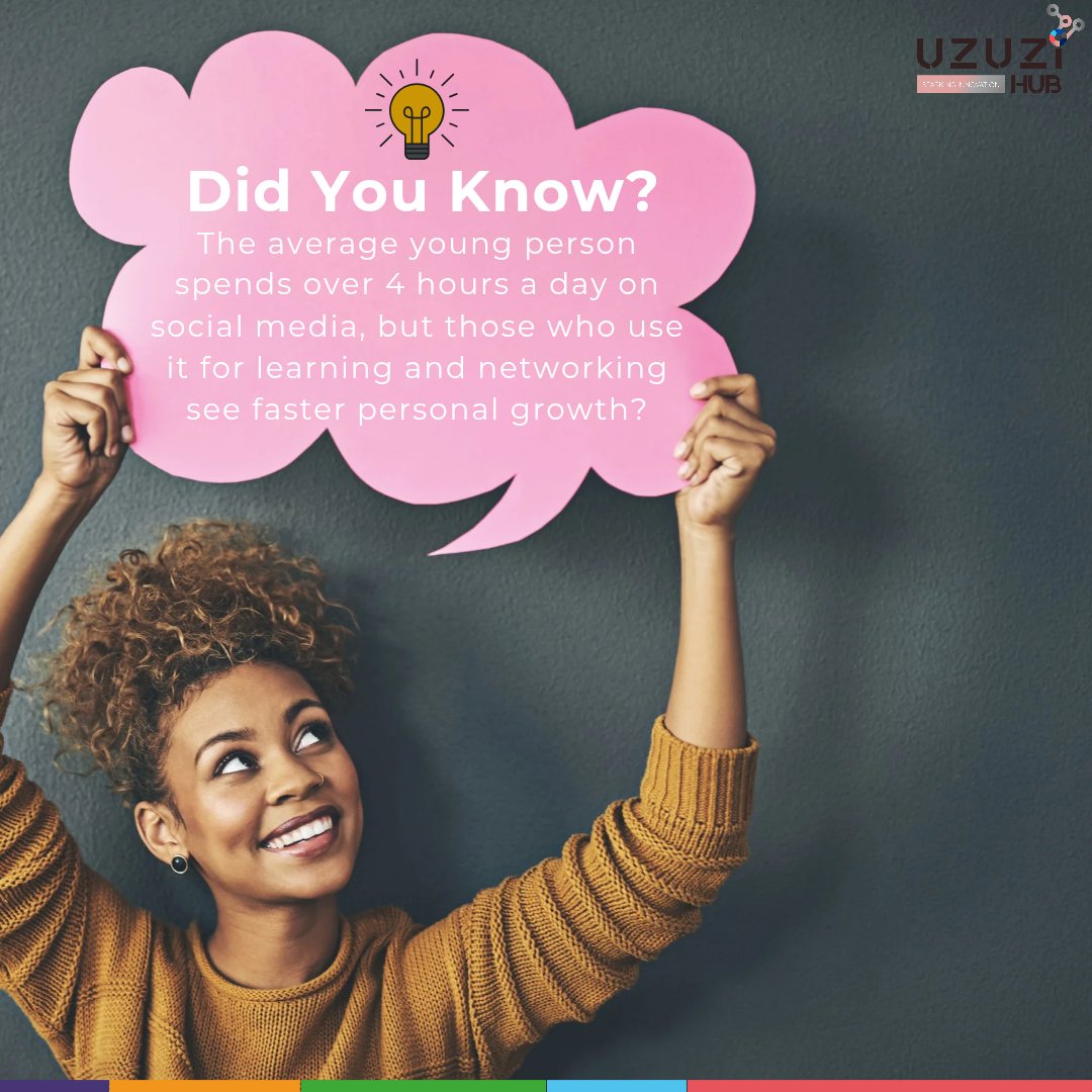 UzuziHub's tweet image. Did you know your screen could be your best teacher?? 
Instead of endless scrolling; try
- Learning a new digital skills
-Exploring creativity apps
-Joining online innovation challenges 

Turn your screen time into growth time!!!

#didyouknow #UzuziHub #sparkinginnovation