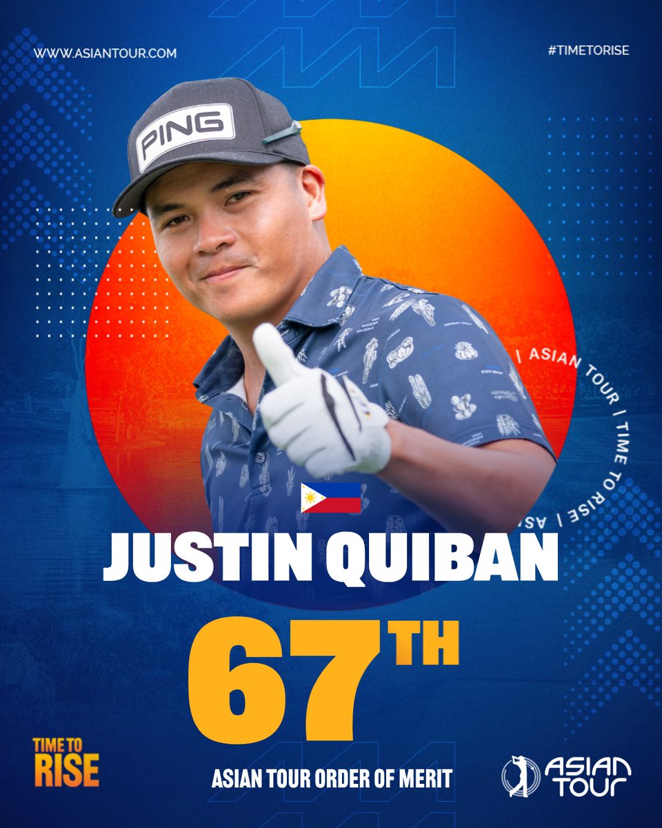 asiantourgolf's tweet image. Pressure rising💥

Several familiar faces are fighting to secure their playing rights for the 2026 Asian Tour season.

It&apos;s everything to play for with two events remaining. Only top 65 on the Order of Merit will keep their cards for 2026. 

linktr.ee/asiantourgolf #TimeToRise