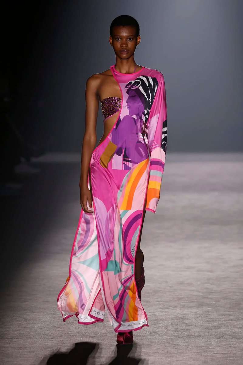 Enica_seshoka's tweet image. Tbt to when I took over Spanish fashion week in Barcelona 25 shows  🫶🏻