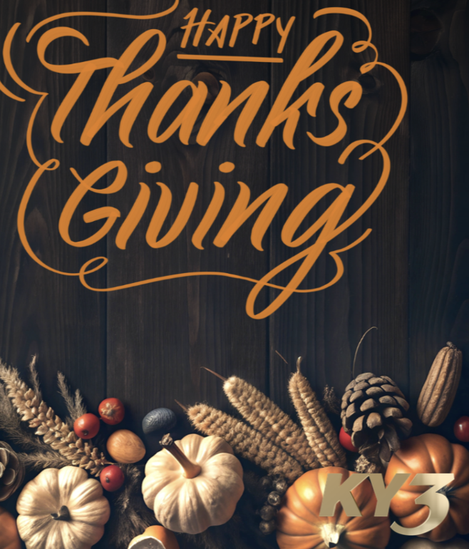 ksprweather's tweet photo. HAPPY THANKSGIVING: What's your favorite Thanksgiving tradition? https://t.co/7qNdMumN3I