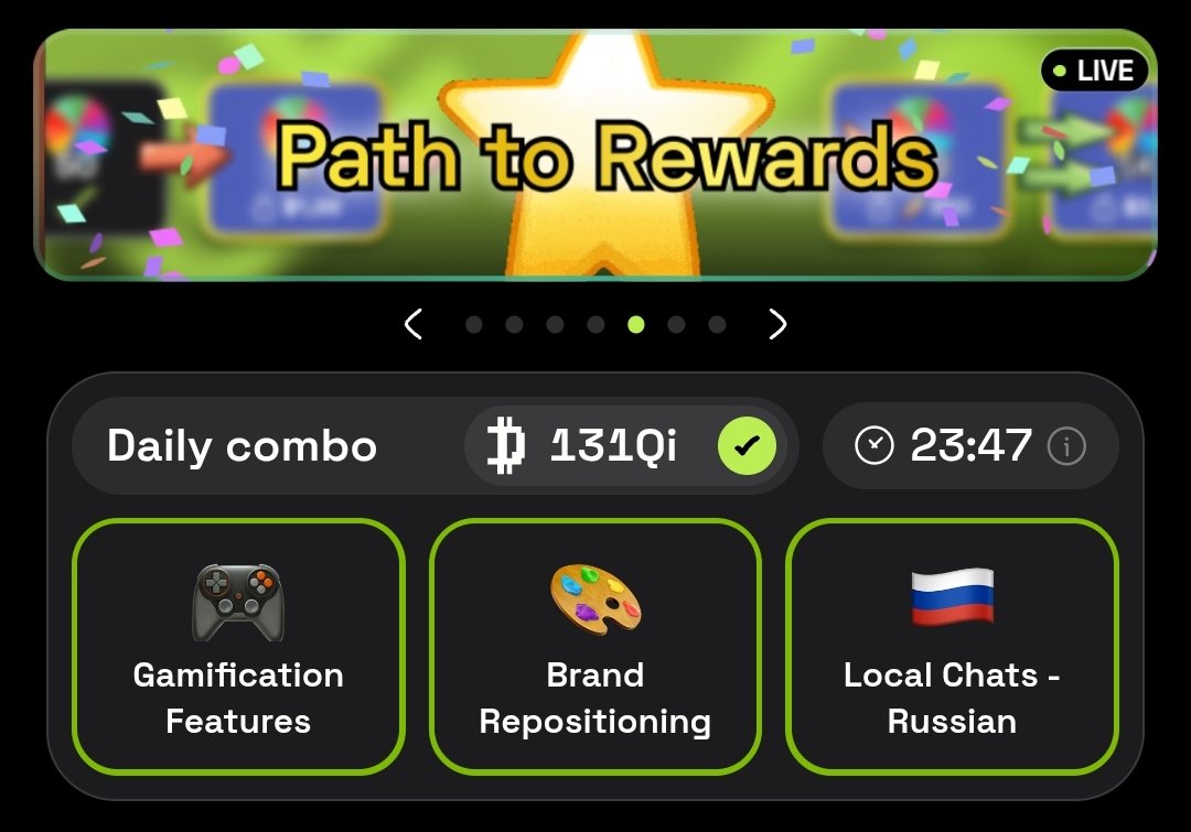 Telegram_GameFi's tweet image. Play Best Games on #Telegram

$Dropee #DailyCombo Quest..?
▶️ For: 27-28 Nov. 2025..

Newcomers, Join fast-
#TGE will Coming Soon in #Dropee

✔️FOLLOW 
t.me/Teligram_GameFi 

PLAY To EARN 
#Dropee Daily Combo Quest-
Join here...👇👇
t.me/DropeeBot/play…