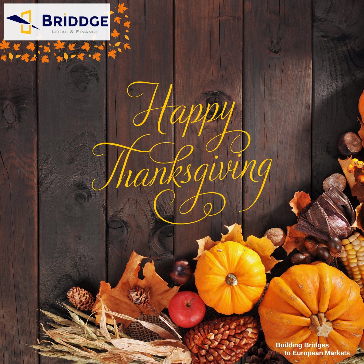 Today, many people are celebrating Thanksgiving! We want to take a moment to express our gratitude to our clients, partners, and colleagues around the world. Your trust, collaboration, and support make our work meaningful every day. Wishing you a joyful #Thanksgiving!