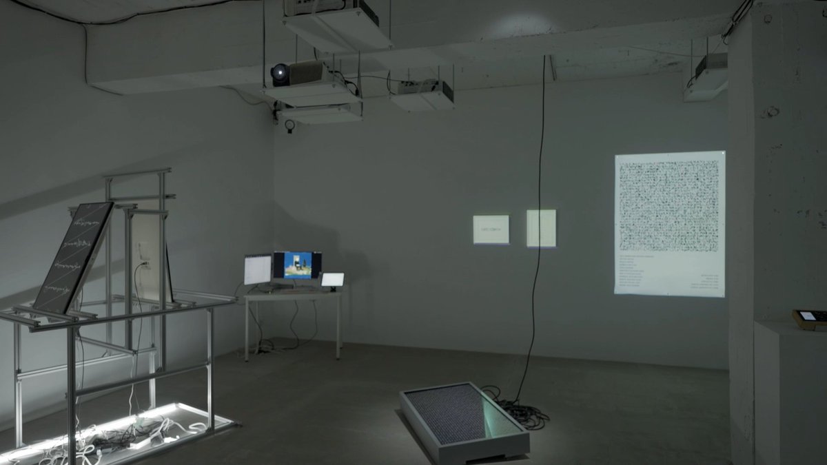 neort_io's tweet image. ▶︎▶︎ Exhibition Record:

&quot;計算する詩/Computational Poetry&quot;
at NEORT++

🗣️Gallery walkthrough by
@arandoros @themassagejp @NORIWTS

Code as poetry — integrating language, computation, and visual form

Watch: youtu.be/N0srN6Re7ac

#ComputationalPoetry #計算する詩
