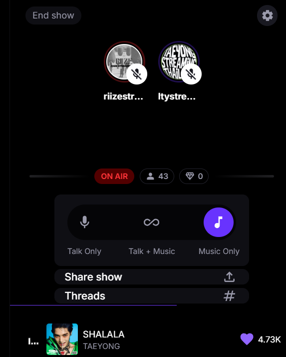 riizestreaminth's tweet photo. [🎧] Streaming Collaboration Party
#TAEYONG x  #RIIZE ON-AIR NOW!

Host: 
@riizestreaminth
 X Co-Host: 
@LTYStreamingTH

🗓️ : 27 NOV  2025

🇹🇭 : 07.00-10.00 PM 
🔗 https://t.co/cvex1A1Yap

#พี่สาวปั่นสตรีมน้องข้าว #พี่สาวเข้าสตชฮ
#tyongfstreamingparty #ทยงพือสตรีม