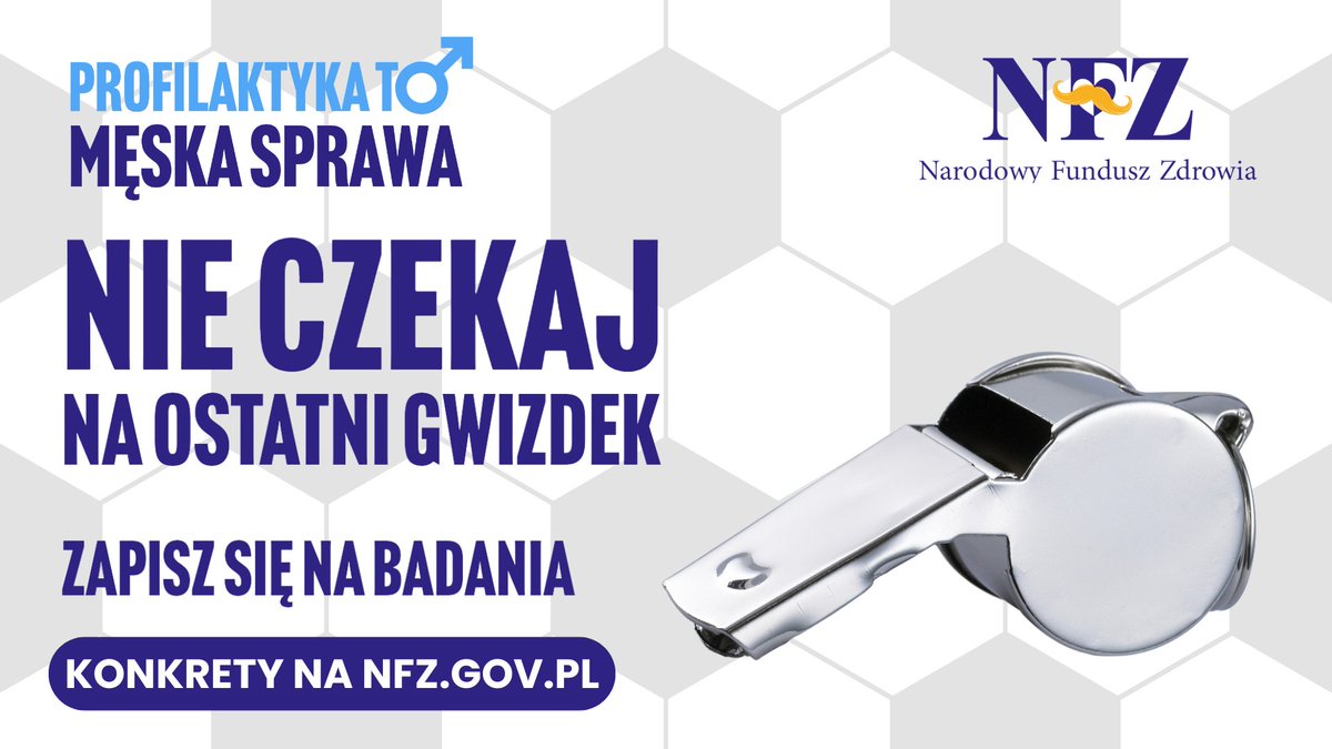 Nie daj się ! Zagraj mecz o swoje życie. Twoją tajną bronią są darmowe badania. Profilaktyka jest w drużynie zdrowia. Taki pomocnik to prawdziwy skarb.   

Podejmij męską decyzję i umów się do urologa 💪#movember #profilaktyka #zapiszsięnabadania