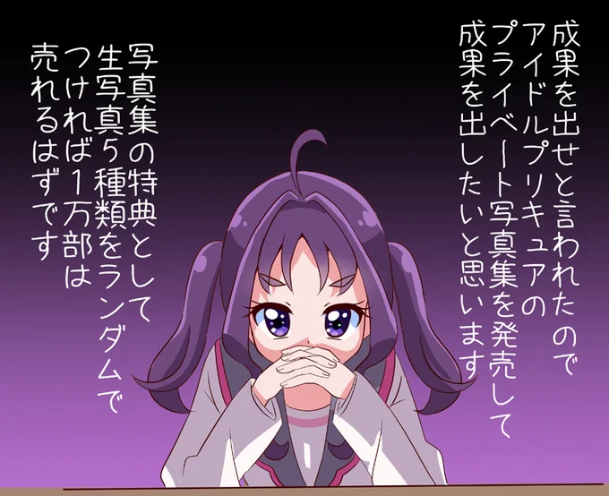 成果は数字 