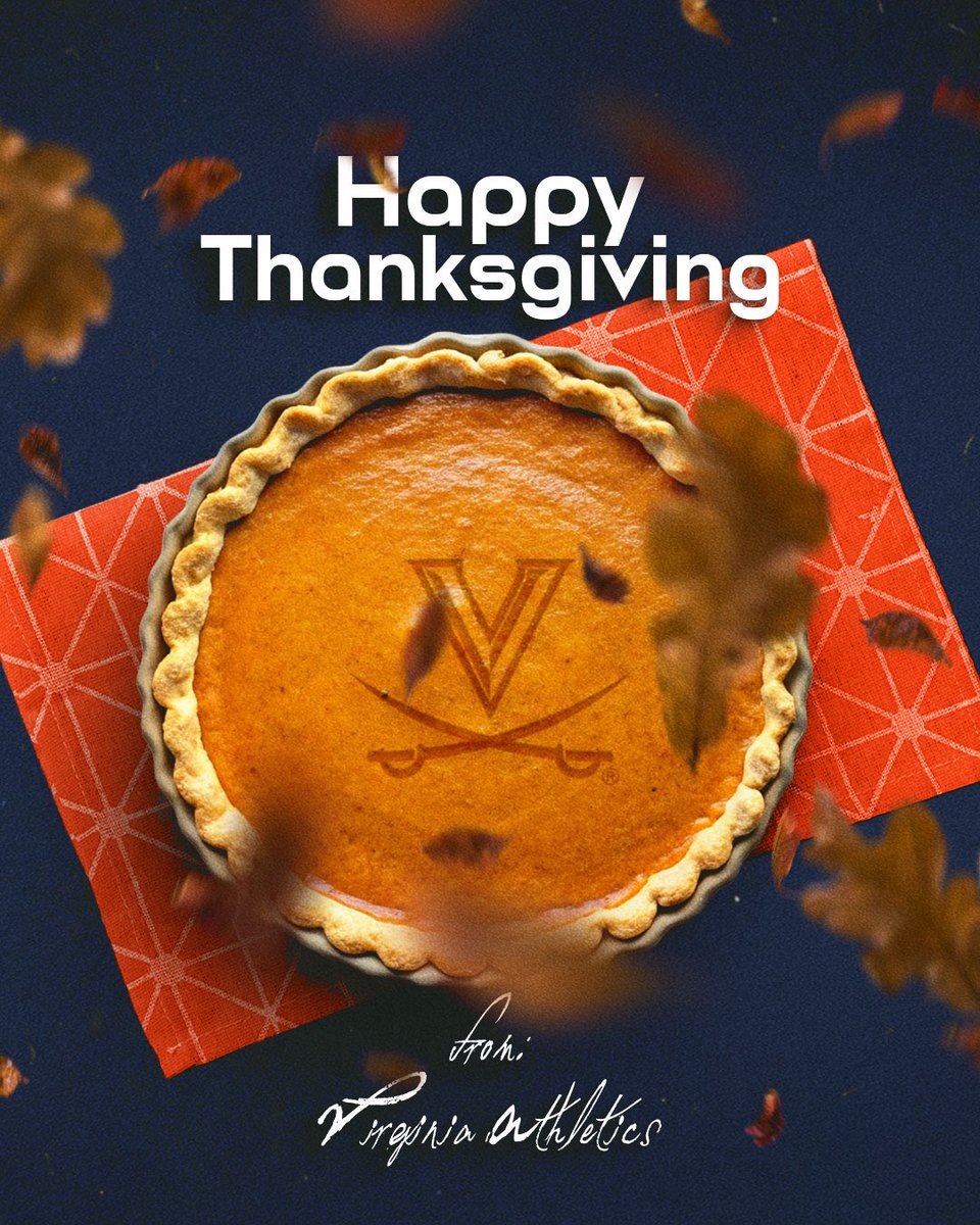 Thankful every day to be a Virginia Cavalier 🧡💙

#GoHoos