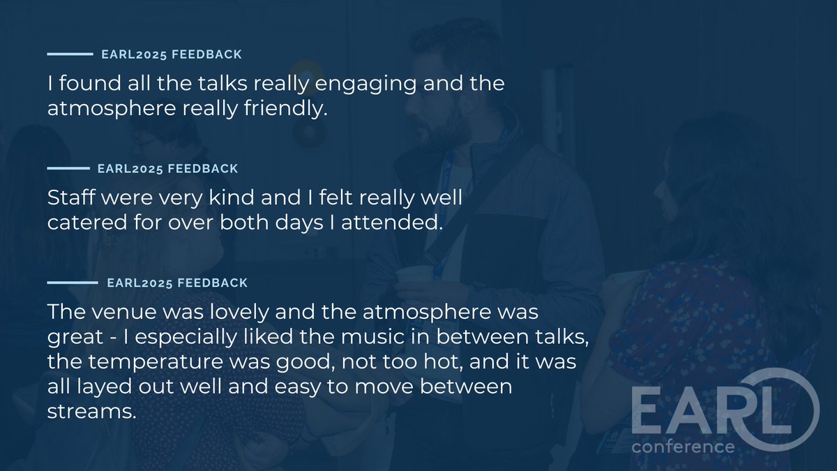 EARL Conference tweet media