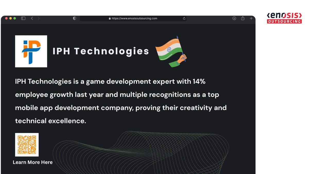 OutsourceEnosis's tweet image. 🎮 Leveling up digital experiences with award-winning talent!

@iphtechnologies is a game development expert with 14% employee growth last year and multiple recognitions as a top mobile app development company, proving their creativity and technical excellence.

👉 What’s the…