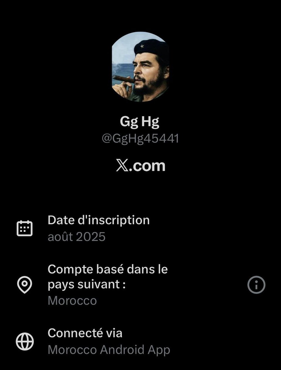 جزائري يعيش في المغرب ، يتطاول على الملك محمد السادس والمملكة و الشعب 
المرجوا اعتقاله .
الو <a href="/DGSN_MAROC/">DGSN MAROC</a>